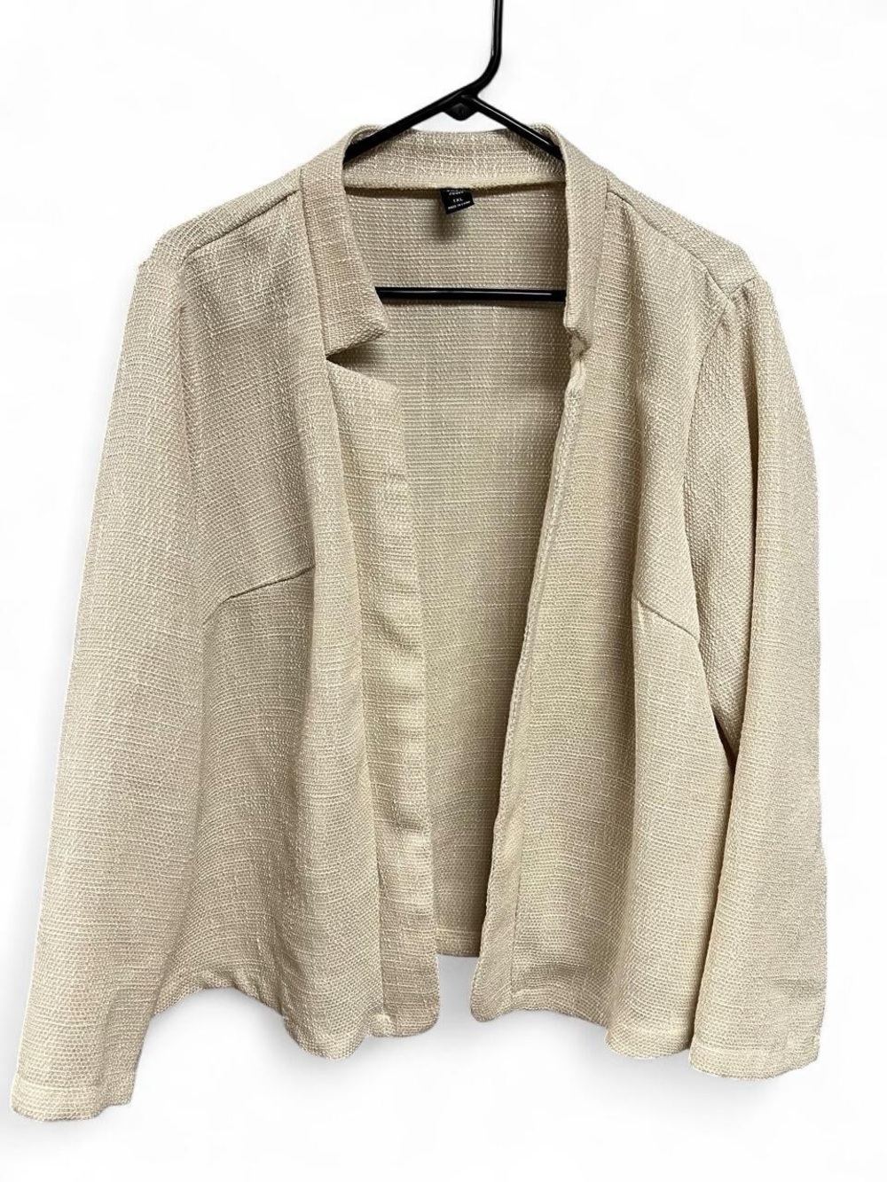 SHEIN Curve Open Front Blazer 1XL
